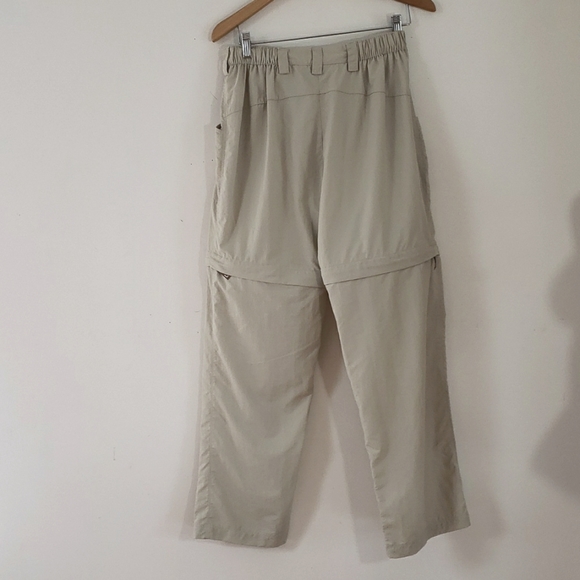 White Sierra Women Convertible Hiking Pants, Stone Color, Size M - Picture 7 of 13